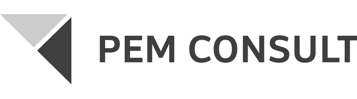 Logo PEM Consult, cabinet conseil international partenaire de FiltrePlante pour la conception de systèmes de traitement écologique des eaux usées au Sénégal